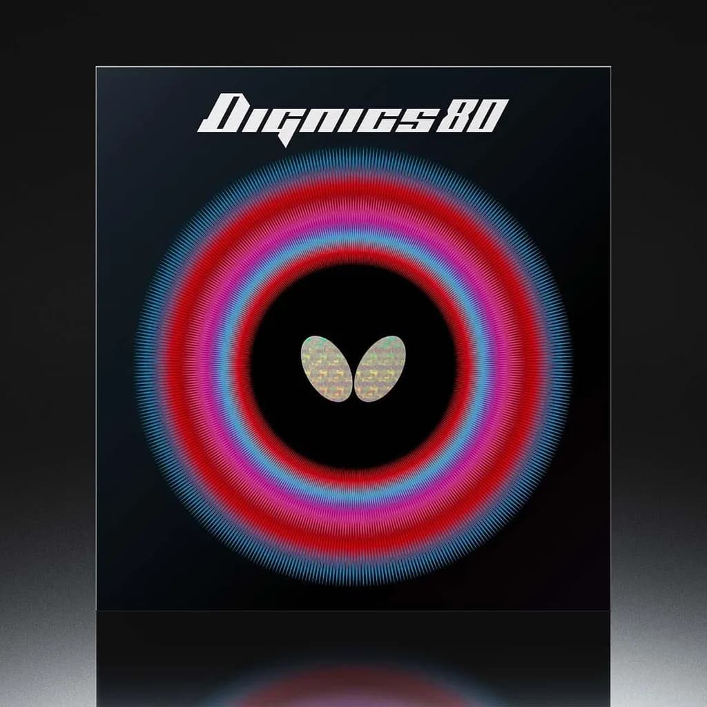 Verpackung des Dignics 80 vor schwarzem Hintergrund