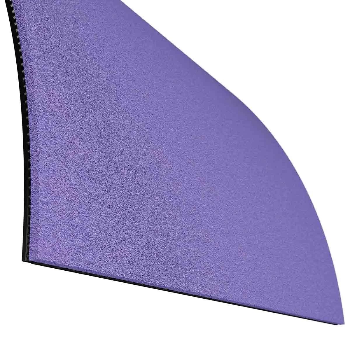 Rückseite des JOOLA Dynaryz AGR mit dem großporigen violetten Schwamm
