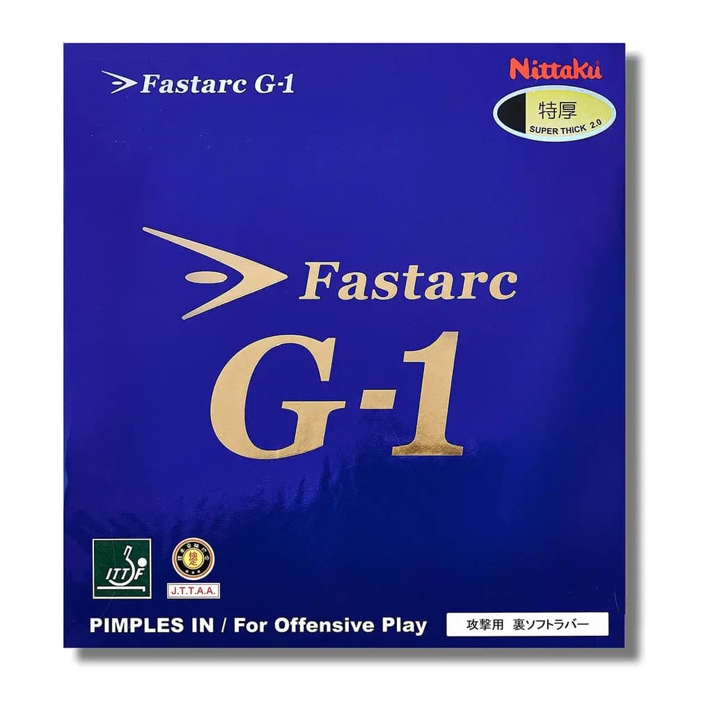 Funda comercial de la goma Nittaku Fastarc G-1