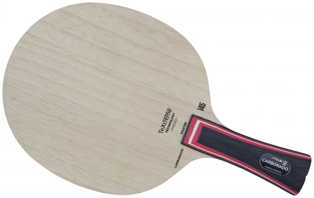 Schrägansicht des Holzes Stiga Carbonado 145