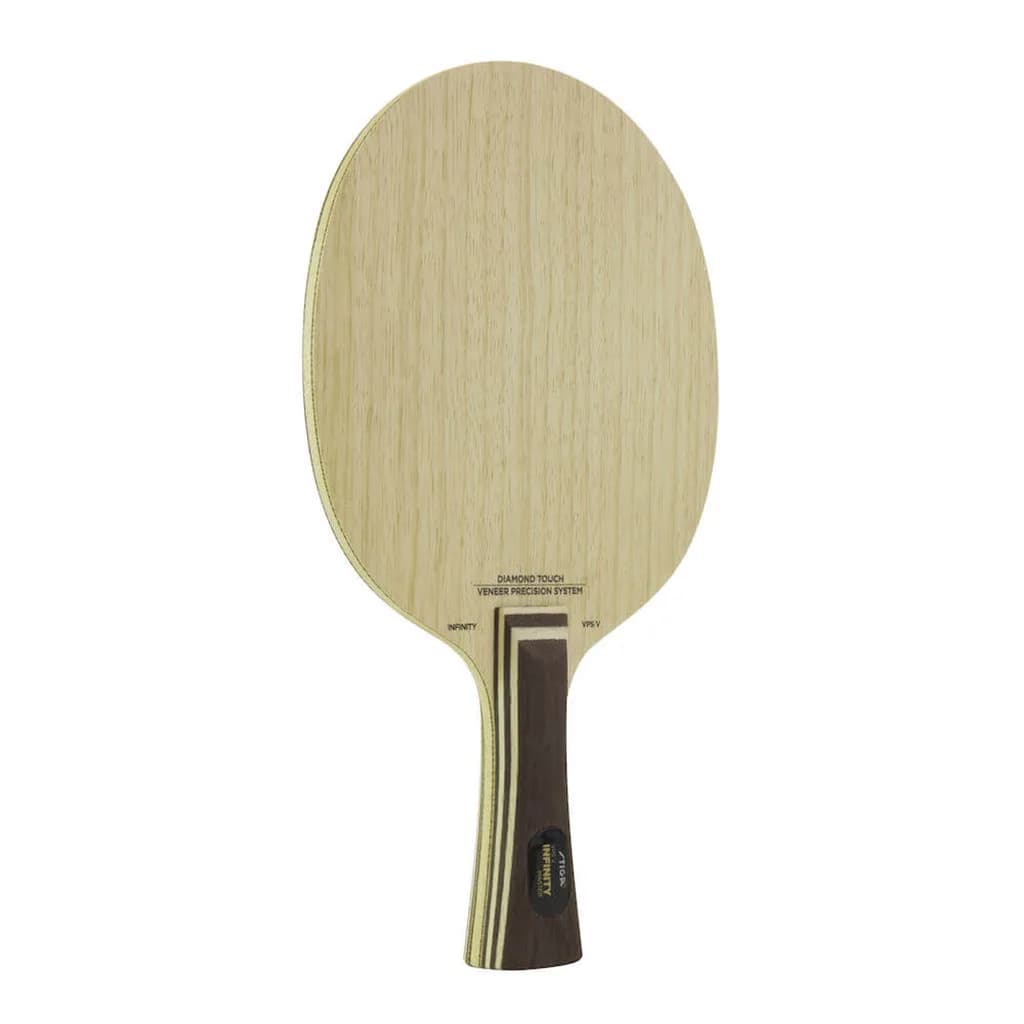 Pala Stiga Infinity VPS V, cara de limba con sello Infinity Master
