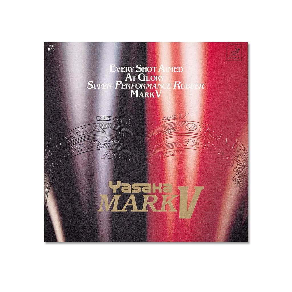 Funda comercial de la goma Yasaka Mark V