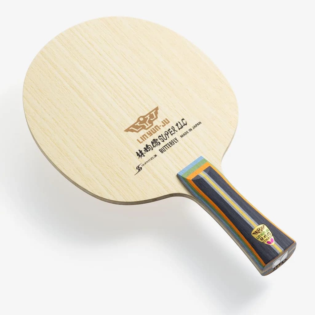 Pala Butterfly Lin Yun-Ju Super ZLC vista de frente con mango cóncavo (FL)