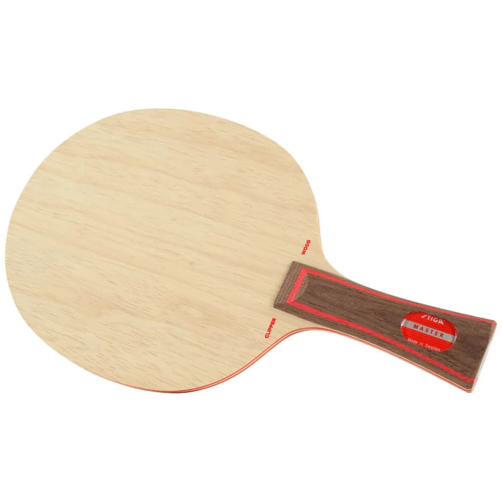 Pala Stiga Clipper Wood, madera ofensiva de siete chapas, vista frontal